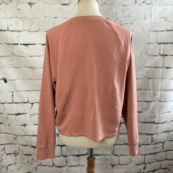Anthropologie Akemi & Kin Rose Sequin Embellished Round Neck Knit Top Size M - Picture 3 of 12